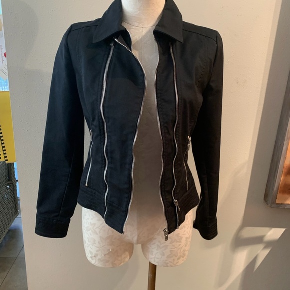 Madonna for H&M Moto Jacket Size 10 - Picture 2 of 6